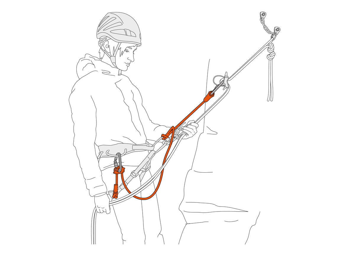 Longe Dual Connect Adjust - Petzl